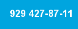 929 427-87-11 929 427-87-11